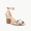 Swift Heeled Sandal 2 Swift Heeled Sandal -Merchant popular Shop Swift17sMCDO White Floral 1 4